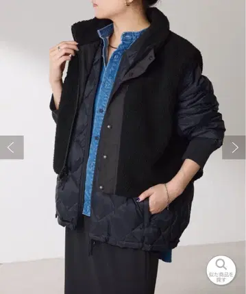 완판템 TAION 콜라보 다운 자켓 보아 베스트 콤비 블랙