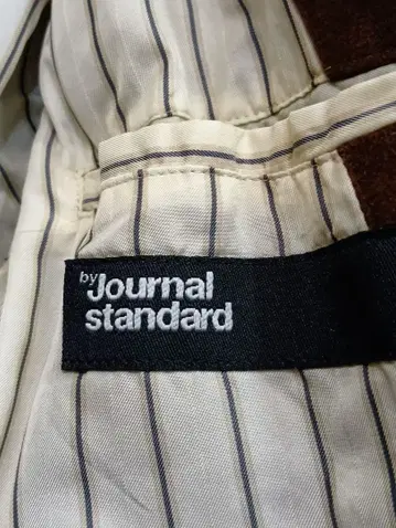 저널 스탠다드 남성용 M 사이즈 브라운 스웨이드 자켓