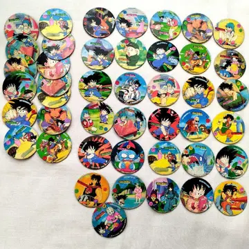 3 쇼와 레트로 당시물 44장 드래곤볼 손오공 소년편 딱지 원형 딱지