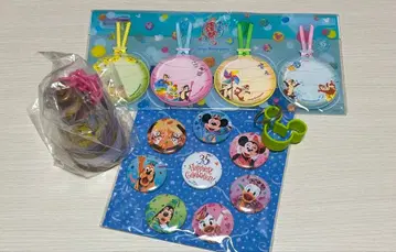 디즈니 35주년 기념 배지 세트