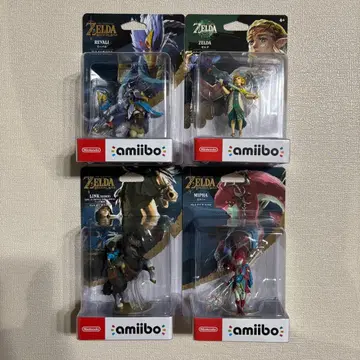 젤다의 전설 amiibo 피규어 4체 세트