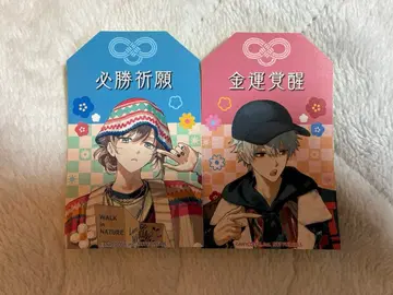 니지산지 쿠즈하 카나에 부적풍 스티커 HMV 특전