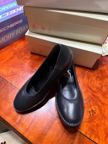 미사용 돌체 Doruche 블랙 펌프스 24.5cm QVC