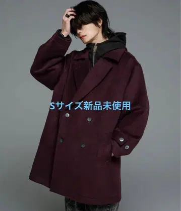 ADRER 비버 멜톤 오버 피코트