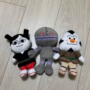 호빵맨 캐릭터 봉제 인형 3개 세트