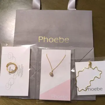 Phoebe 골드 목걸이 반지 팔찌