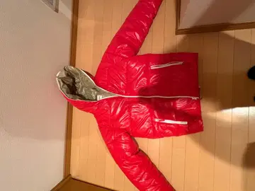 레드 다운 자켓