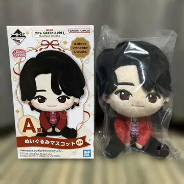 Mrs. GREEN APPLE 봉제 인형 마스코트 A상
