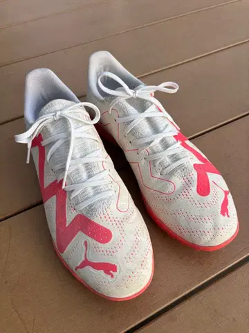 Puma 축구화 화이트/핑크