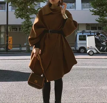 아메리빈티지 판초 코트