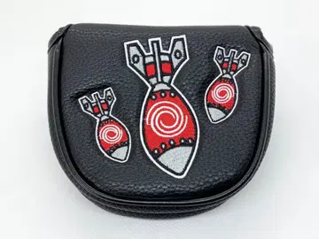 레어 새상품 오딧세이 ODYSSEY 로켓 자수 퍼터 커버