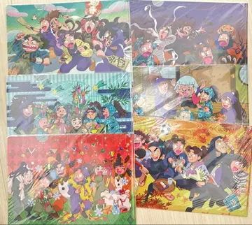 닌타마 란타로 클리어 파일 6장 세트