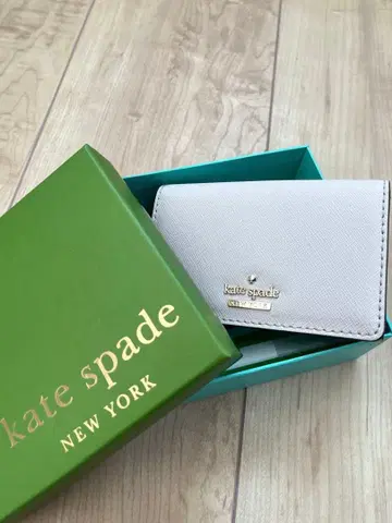 [ kate spade ] 명함지갑 라이트 그레이