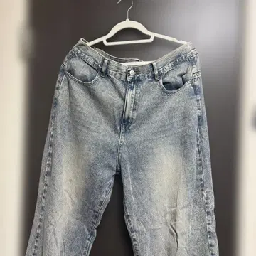 프릭스스토어 와이드 데님 L