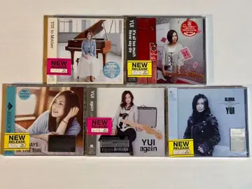[미개봉] YUI 싱글 앨범 5장 세트