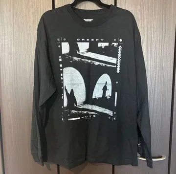 Creepy Nuts 롱 티셔츠 XL 블랙 크리피넛