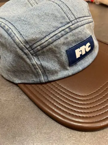 미사용 새상품 FTC 데님 캡 인디고 프리 사이즈 denim CAP