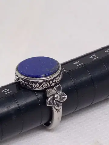 라피스 라줄리 실버 925 반지 13호