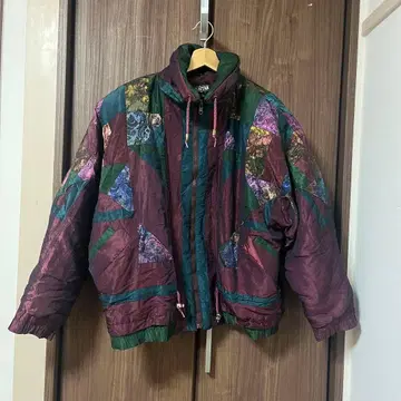 빈티지 BRAETAN 패치워크 봄버 자켓 L 사이즈