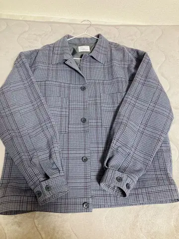 JUNRED 셋업 체크 자켓 팬츠