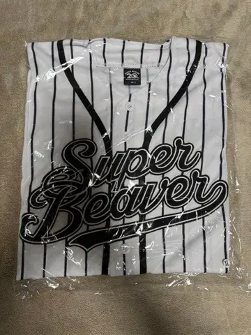 SUPER BEAVER 20th 베이스볼 셔츠 스트라이프 XL 사이즈
