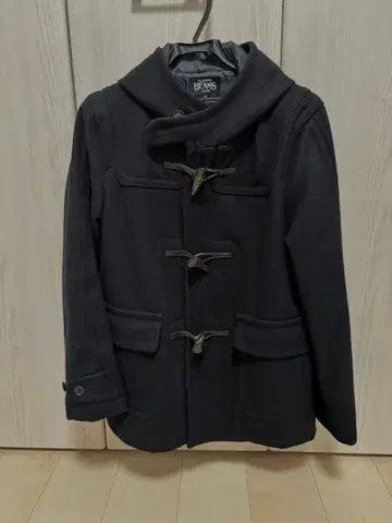 빔즈 더플 코트 숏 기장 울 혼방 아우터 M 사이즈 BEAMS