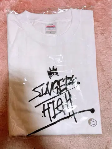 SINGER HIGH 화이트 T셔츠 L