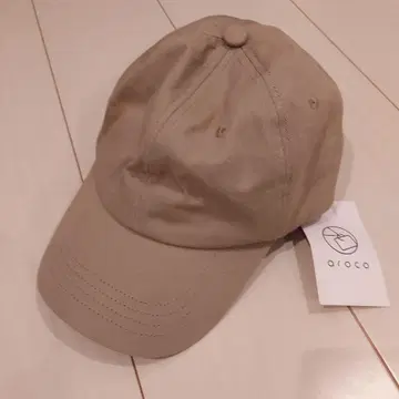 새상품 aroco 베이지 캡 무지