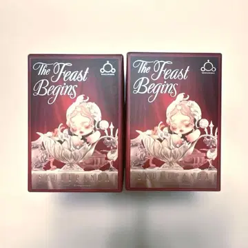 SKULLPANDA 피규어 The Feast Begins 2세트