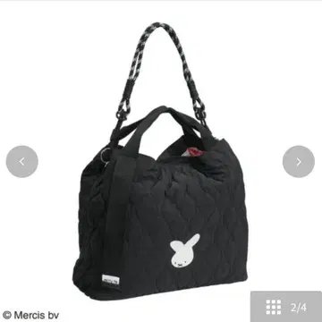 미피 퀼팅 숄더백 오렌지