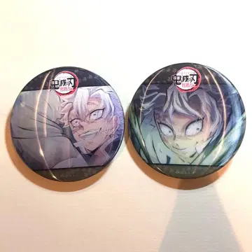 귀멸의 칼날 애니메이션 캔뱃지 시나즈가와 사네미