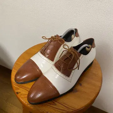 90s 스펙테이터 슈즈 로카빌리 자이브 콤비 슈즈