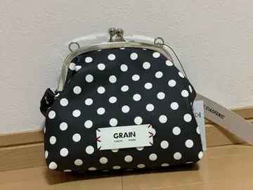 [ GRAIN ] 모듬 패턴 가마구치 숄더백