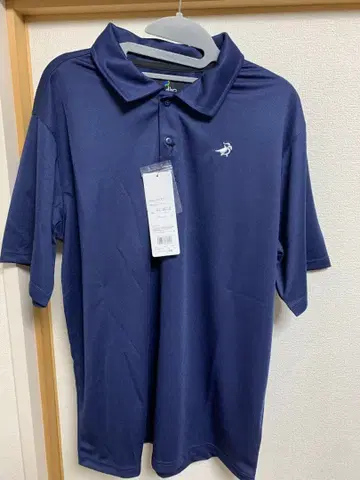 네이비 피케 셔츠 미사용