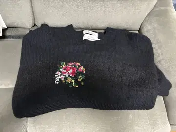 DAIRIKU Brat Pack 블랙 니트 스웨터