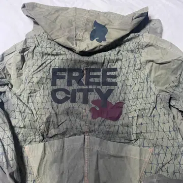 FREE CITY 밀리터리 자켓 그린 할리우드 런치 마켓