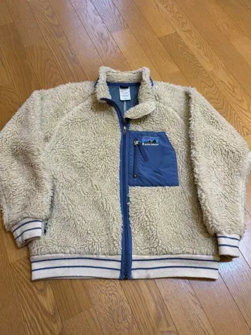 90s Patagonia 레트로X 빅택기 내추럴 x 블루 멕시코제