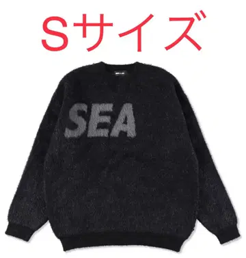 WIND AND SEA Shaggy BIGSEA Knit Sweater