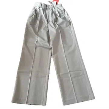 글로벌 워크 아름다운 실루엣 와이드 팬츠 미사용 택 포함