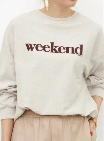[ AMERICANA ] WEEKEND LONG SLEEVE TEE
