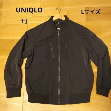 [ 새상품급 ] 유니클로 +J MA-1 오버 사이즈 블루종 L 질 샌더