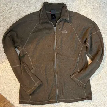 US 기획 The North Face 스웨터 플리스 자켓 브라운