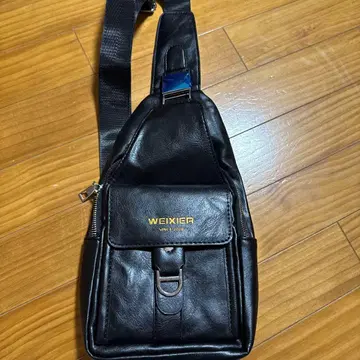 WEIXIER 블랙 숄더백