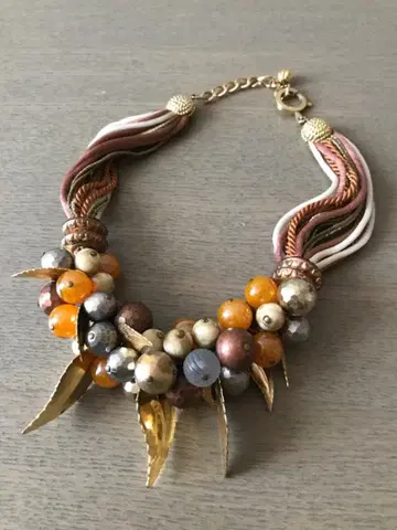 빈티지 목걸이 유럽 코스튬 주얼리