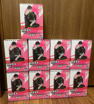 괴수 8호 쵸코노세 나루미 겐 피규어 9개 묶음 판매