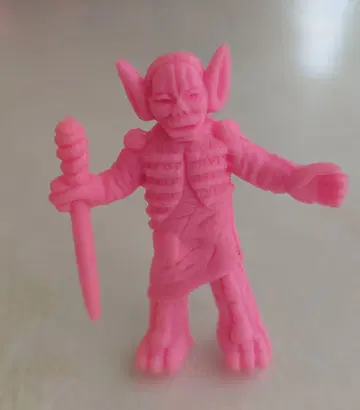 울트라맨 괴수 지우개 프레셔 외계인 복숭아색