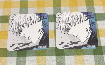 주술회전 고죠 사토루 아트 코스터