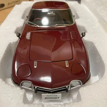 TOYOTA 2000GT 버건디 1/18 미니카