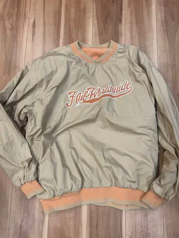 HUF 풀오버 L 베이지 오렌지