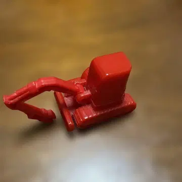 TOMICA 토미카 빨간색 굴착기 미니카 완구